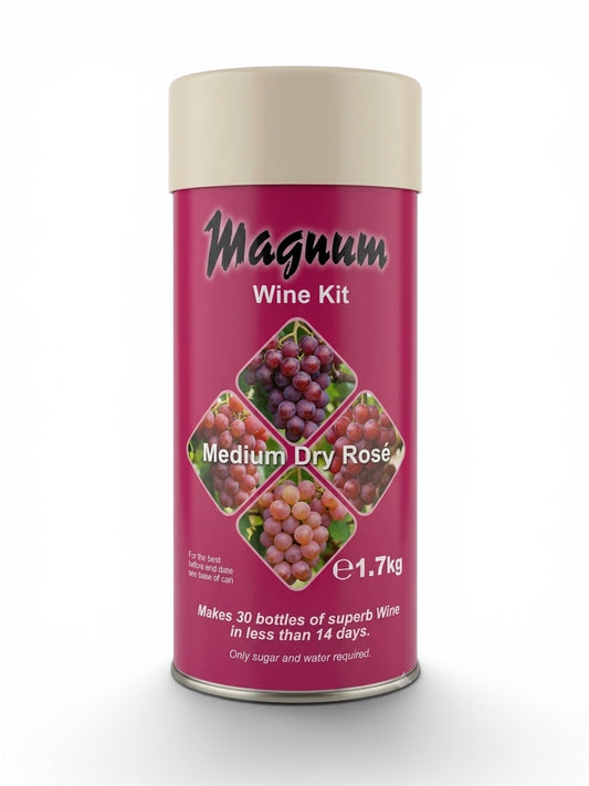 Magnum Medium Dry Rose 30 Bottle Wine Kit