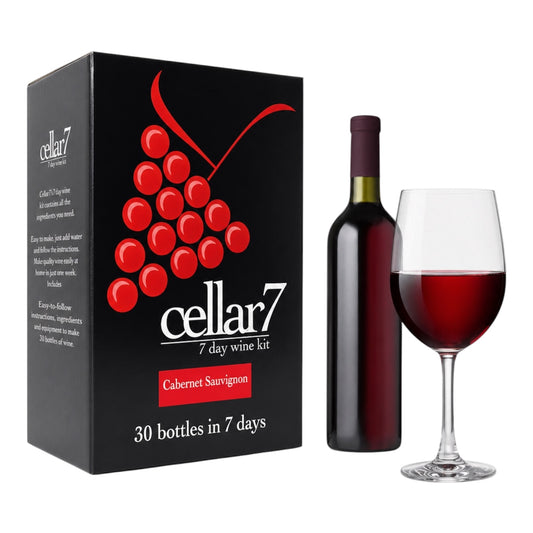 Cellar 7 by Youngs 30 Bottle 7 Day Wine Kit - Cabernet Sauvignon