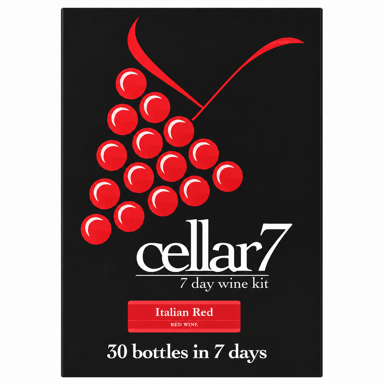 Cellar 7 by Youngs 30 Bottle 7 Day Wine Kit - Italian Red