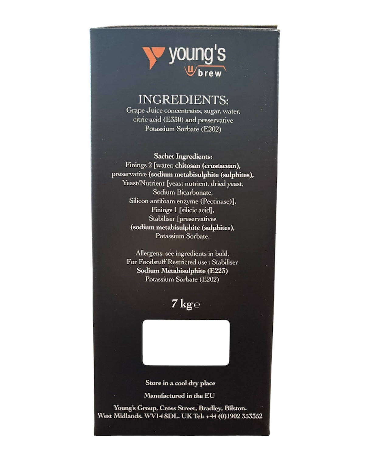 Cellar 7 by Youngs 30 Bottle 7 Day Wine Kit - Sauvignon Blanc