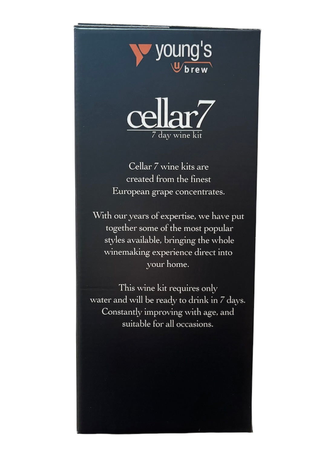Cellar 7 by Youngs 30 Bottle 7 Day Wine Kit - Pinot Grigio Blush