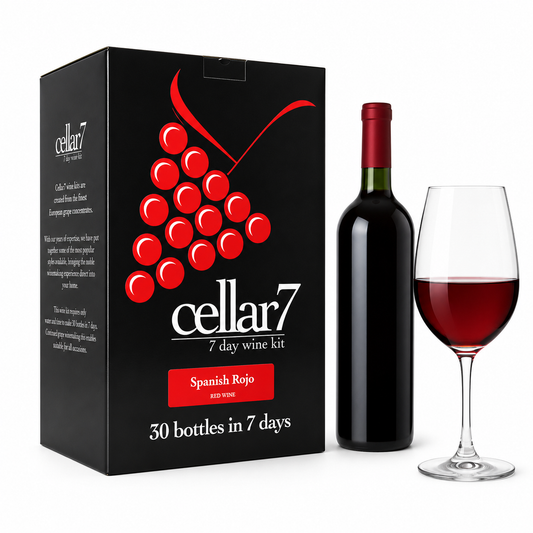 Cellar 7 by Youngs 30 Bottle 7 Day Wine Kit - Spanish Rojo