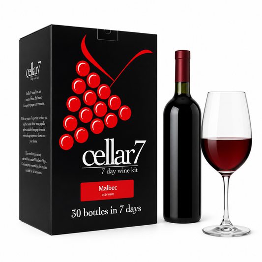 Cellar 7 by Youngs 30 Bottle 7 Day Wine Kit - Malbec