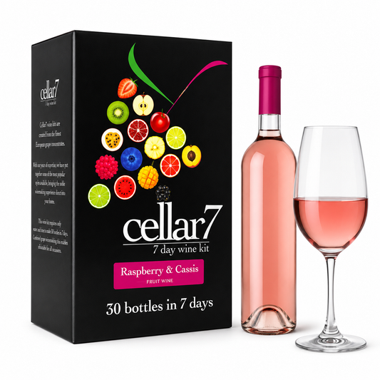 Cellar 7 by Youngs 30 Bottle 7 Day Wine Kit - Raspberry & Cassis