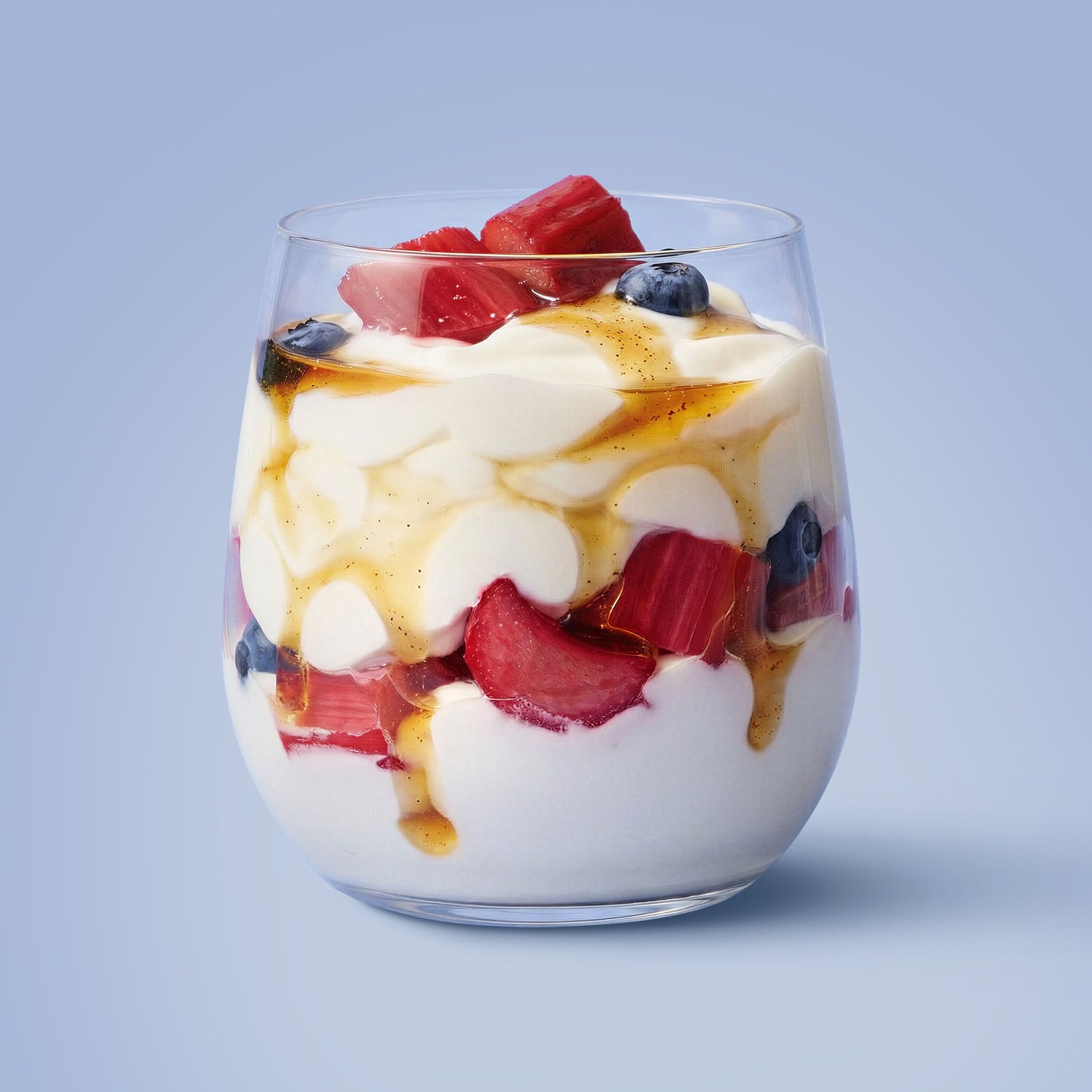Easiyo Greek Style Vanilla & Rhubarb Flavoured Yogurt Sachet 220g