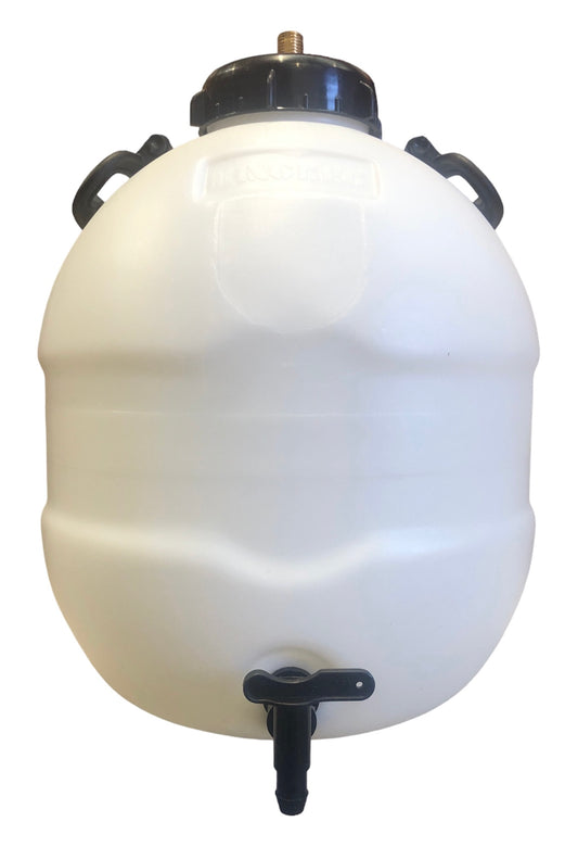 King Keg Bottom Tap Pressure Barrel - with S30 Valve Cap