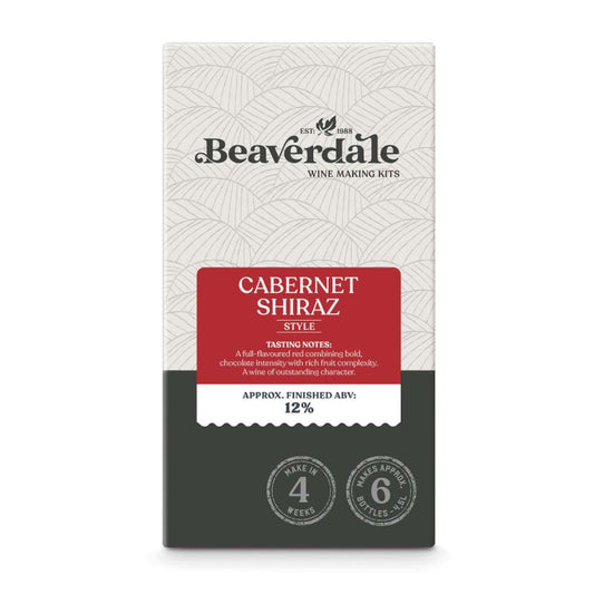 Beaverdale 6 Bottle Red Wine Kit - Cabernet Shiraz
