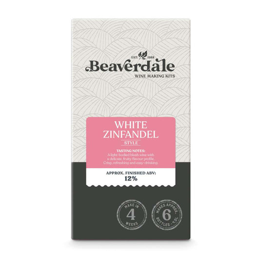 Beaverdale 6 Bottle Rose Wine Kit - White Zinfandel