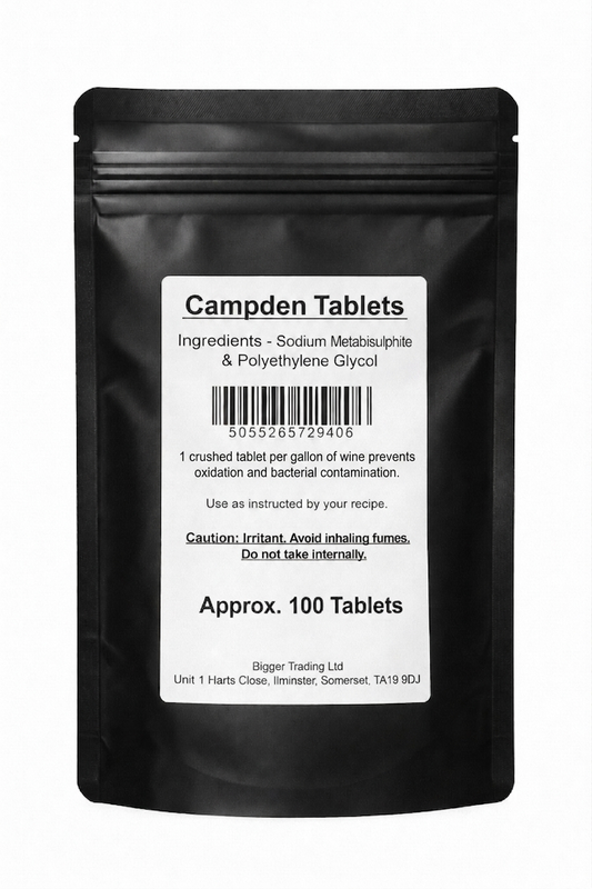 Campden Tablets - Pack of Approx. 100 - Supplied in Resealable Pouch