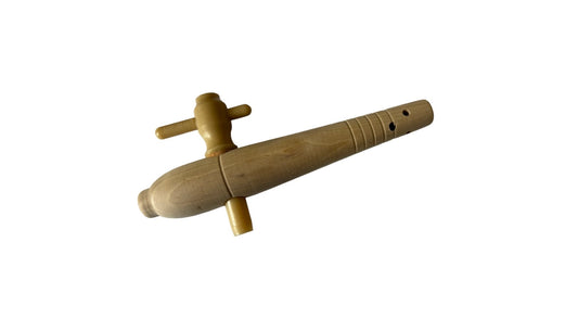 7 1/2" Whitewood Cask Tap with Perforated Corked End - For Use with Ale, Cider & Wine Casks