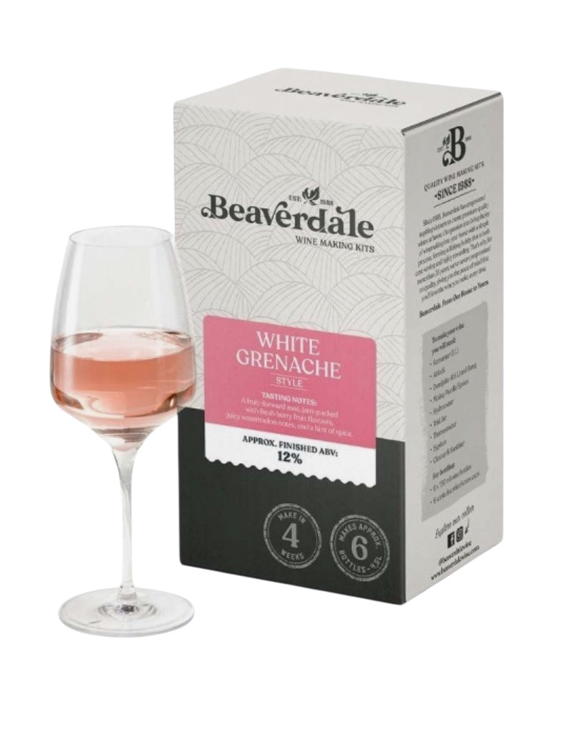 Beaverdale 6 Bottle Rose Wine Kit - White Grenache