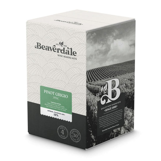 Beaverdale 30 Bottle White Wine Kit - Pinot Grigio