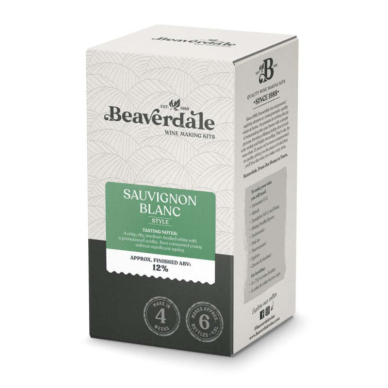 Beaverdale 6 Bottle White Wine Kit - Sauvignon Blanc