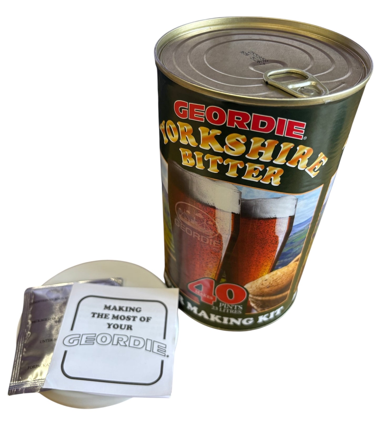 Geordie - Yorkshire Bitter 40 Pint 1.5Kg Beer Kit