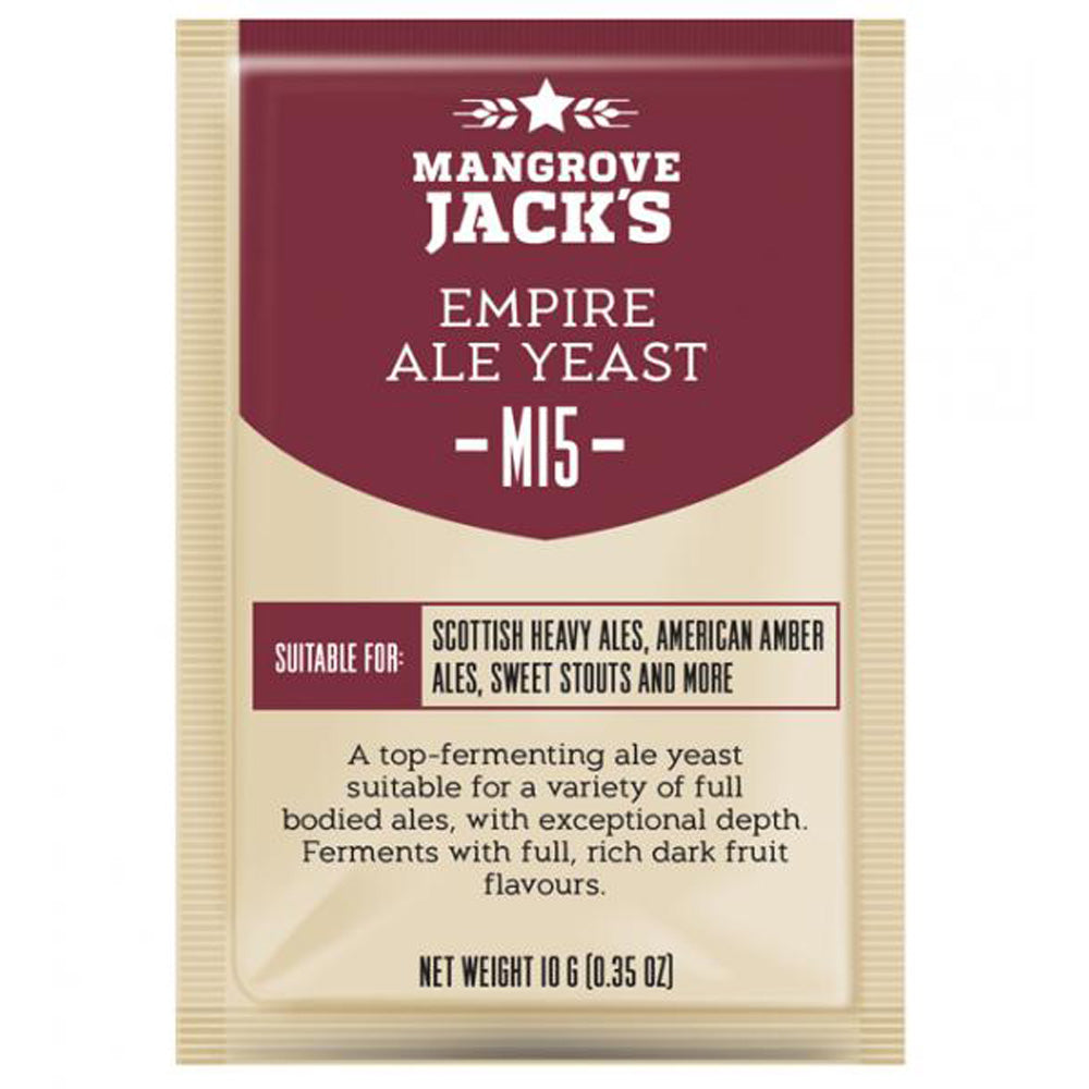 Mangrove Jack's Craft Series Empire Ale M15 Yeast Sachet 10g
