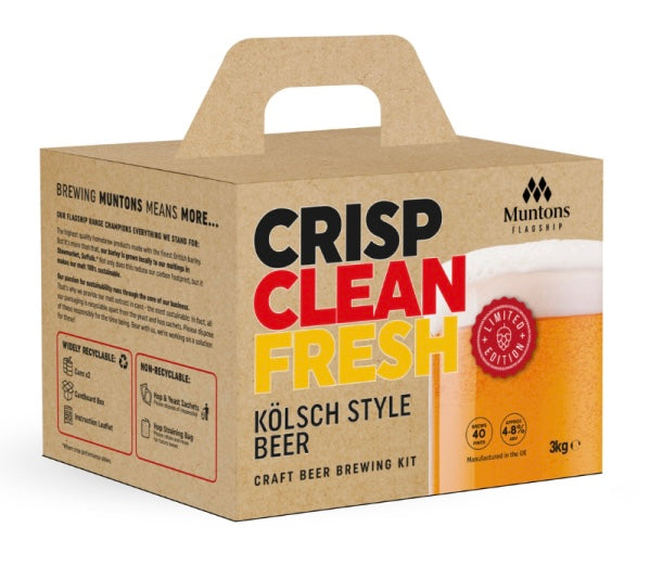 Muntons Flagship Kolsch German Style 3.0Kg 40 Pint Beer Kit