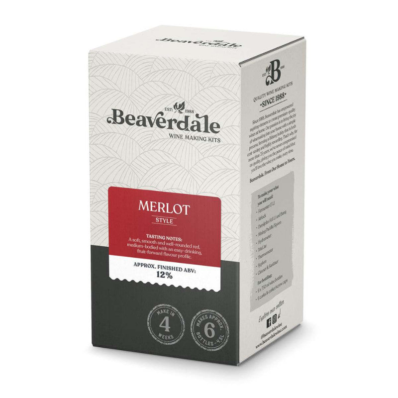 Beaverdale 6 Bottle Red Wine Kit - Merlot