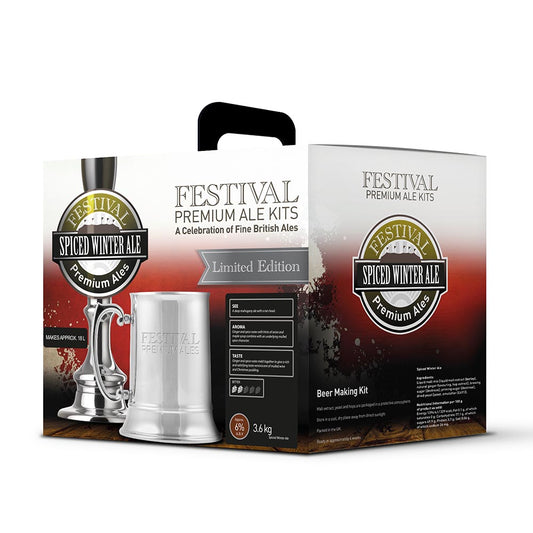 Festival Premium Ales - Spiced Winter Ale 3.6Kg Beer Kit