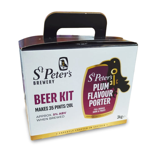 St Peters Brewery - Plum Porter 3Kg 35 Pint Beer Kit