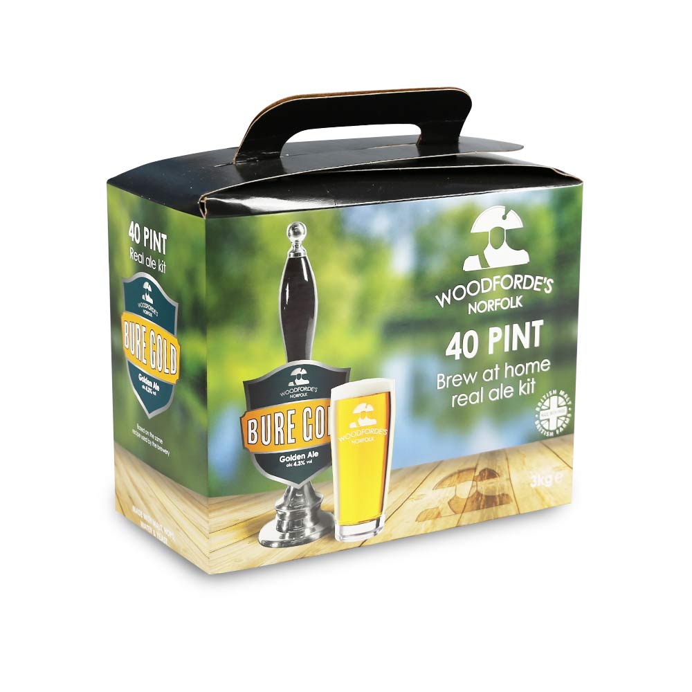 Woodfordes - Bure Gold Golden Ale 3Kg 40 Pint Beer Kit 