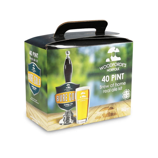 Woodfordes - Bure Gold Golden Ale 3Kg 40 Pint Beer Kit 