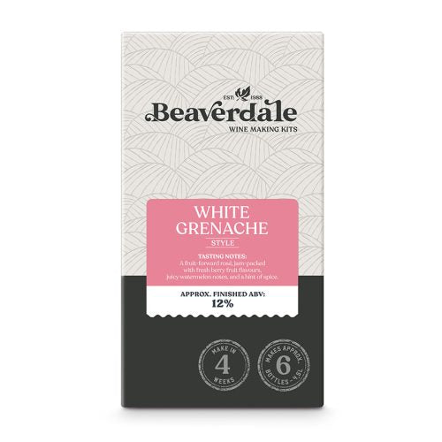 Beaverdale 6 Bottle Rose Wine Kit - White Grenache