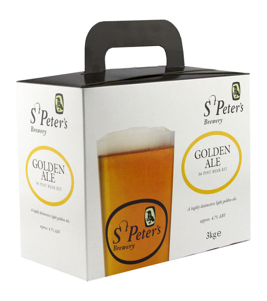 St Peters Brewery - Golden Ale 3Kg 36 Pint Beer Kit
