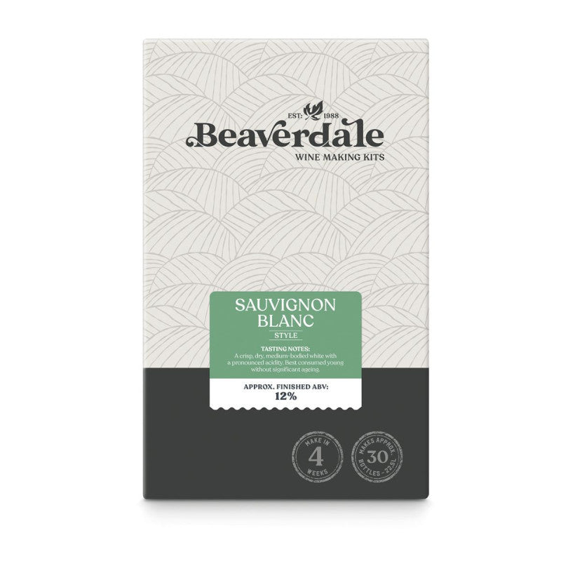 Beaverdale 30 Bottle White Wine Kit - Sauvignon Blanc