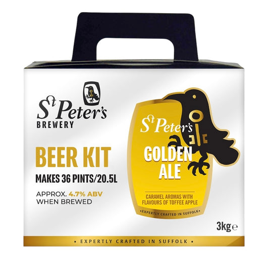 St Peters Brewery - Golden Ale 3Kg 36 Pint Beer Kit