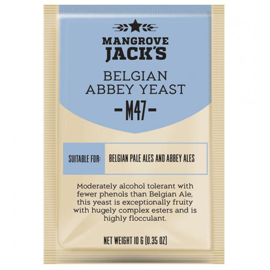Mangrove Jack's Craft Series Belgian Abbey M47 Yeast Sachet 10g