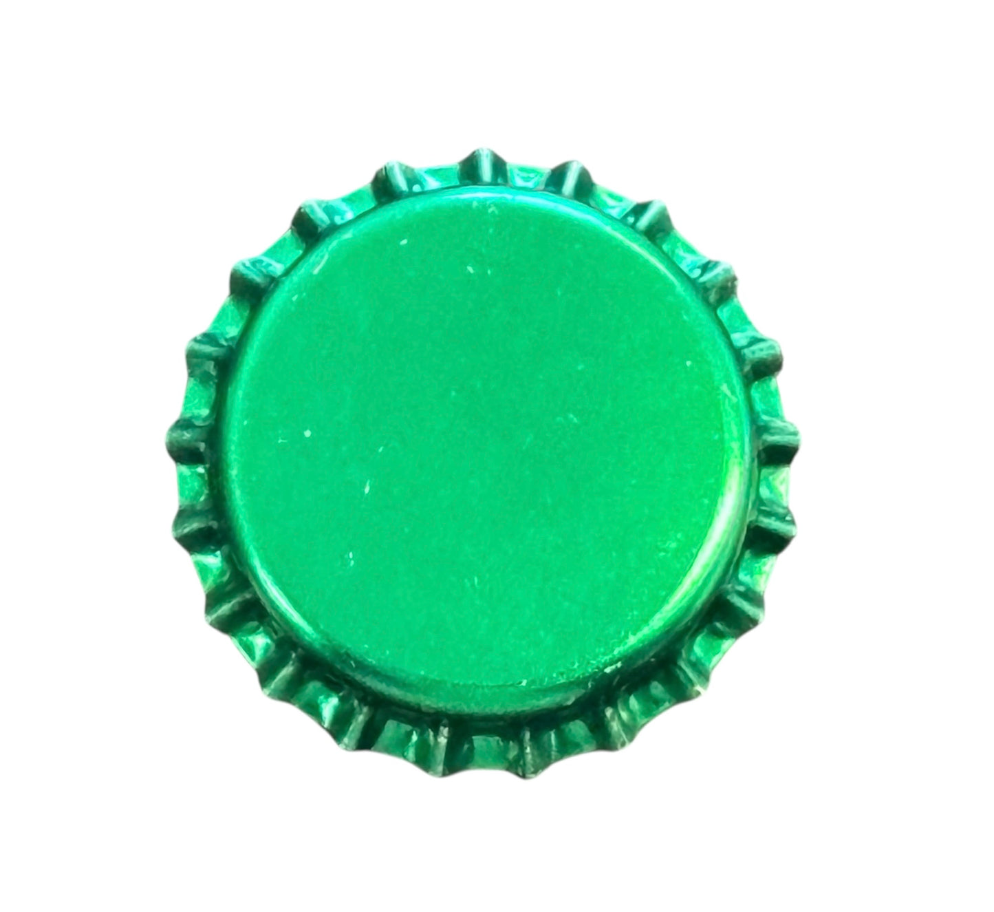 Crown Caps Bright Metallic Green - Pack of Approx. 100