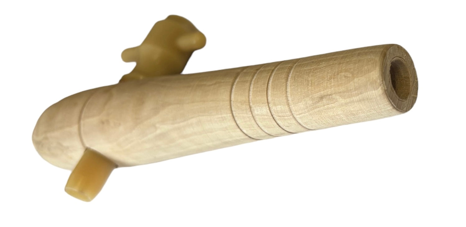 7" Whitewood Cask Tap with Open End - For Use with Ale, Cider & Wine Casks