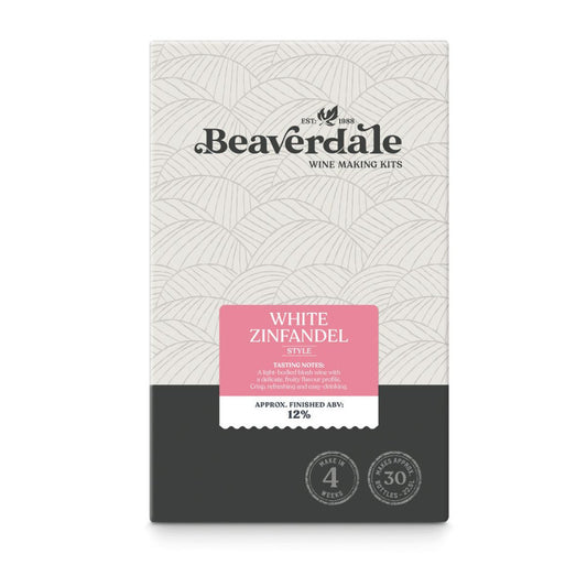 Beaverdale 30 Bottle Rose Wine Kit - White Zinfandel