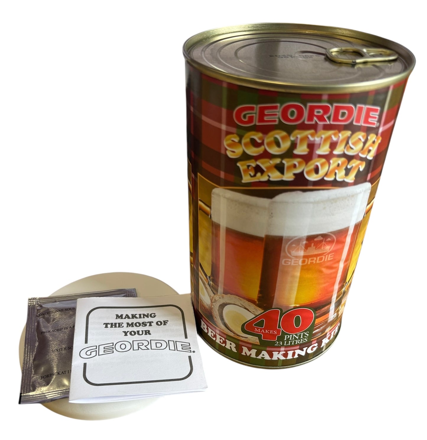 Geordie - Scottish Export Bitter 1.5Kg 40 Pint Beer Kit