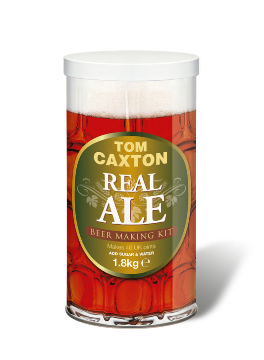 Tom Caxton Beer Making Kit 1.8Kg 40 Pint - Real Ale