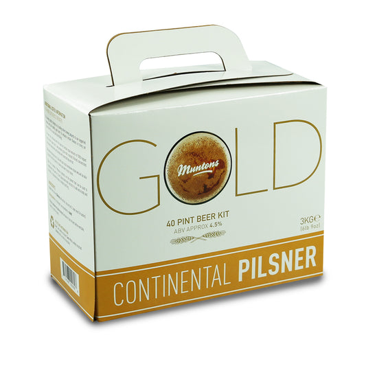Muntons Gold - Continental Pilsner 3.0Kg Beer Kit