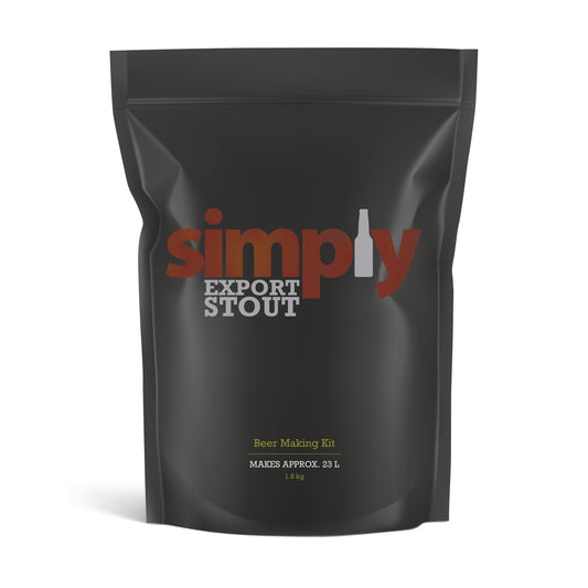 Simply Export Stout - 1.8Kg 40 Pint Beer Kit