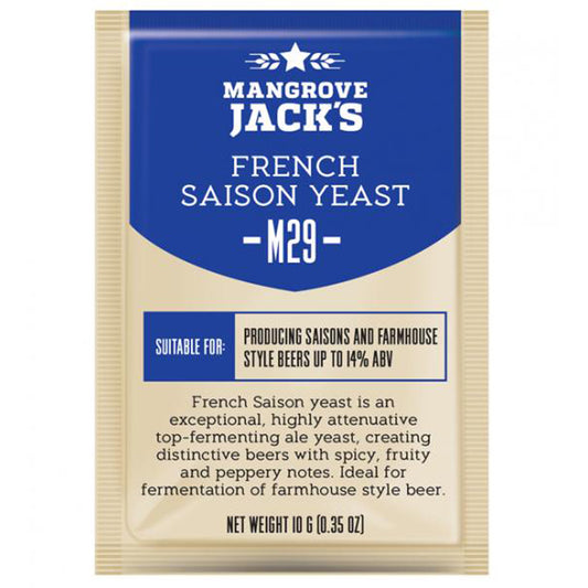 Mangrove Jack's Craft Series French Saison M29 Yeast Sachet 10g