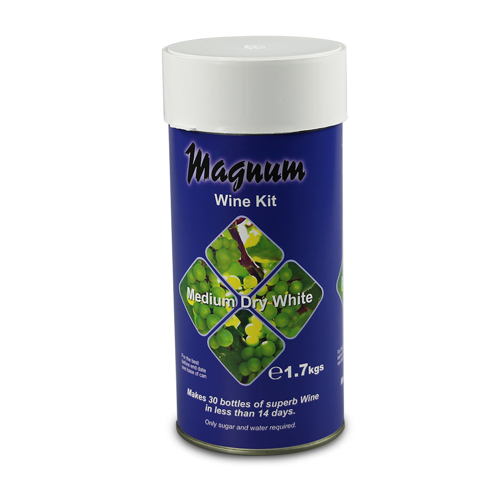 Magnum Medium Dry White 30 Bottle Wine Kit