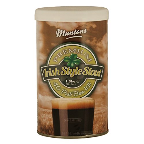 Muntons Premium - Irish Stout 1.5Kg 40 Pint Beer Kit