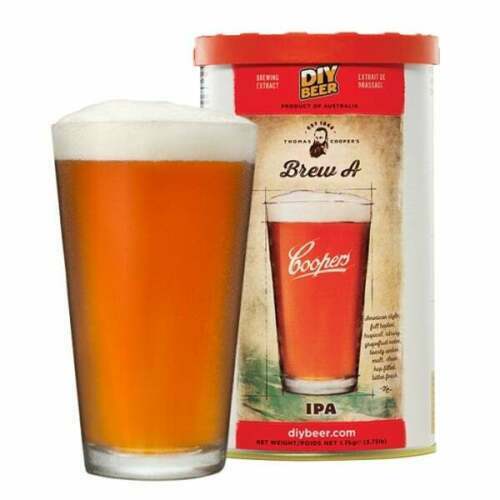 Coopers - Brew A IPA 1.7Kg 40 Pint Beer Kit