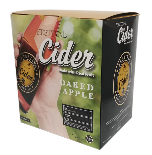 Festival Real Fruit Cider - Oaked Apple 4.5Kg Cider Kit