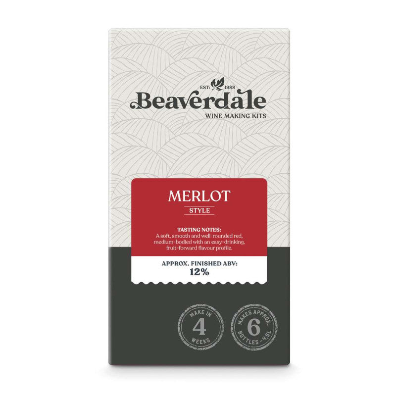 Beaverdale 6 Bottle Red Wine Kit - Merlot
