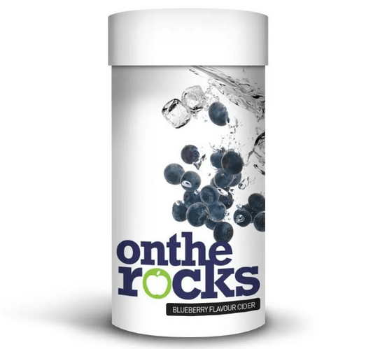On The Rocks - Blueberry Flavour 1.7Kg 40 Pint Cider Kit