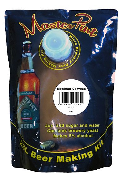 Masterpint - Mexican Cerveza 1.6Kg 40 Pint Beer Kit