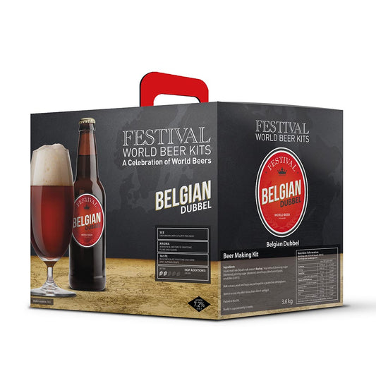 Festival World Beers - Belgian Dubbel 3.6Kg Beer Kit