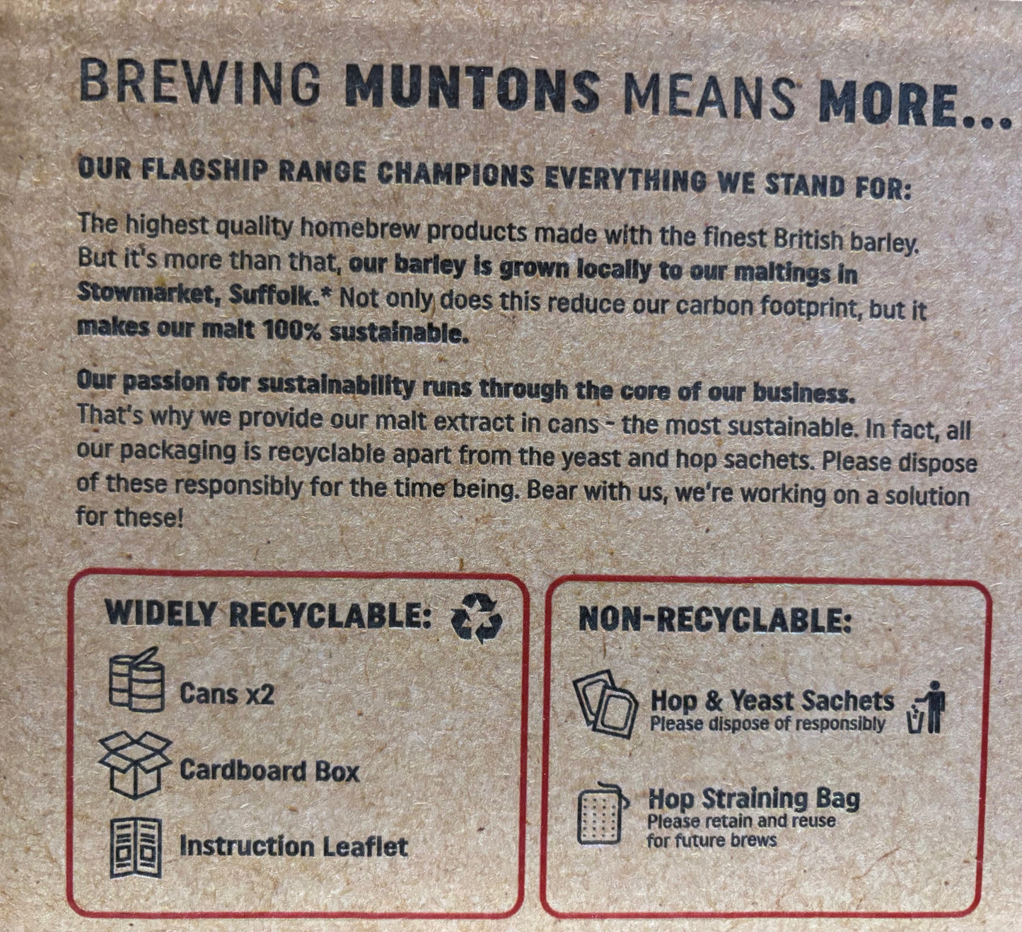 Muntons Flagship Kolsch German Style 3.0Kg 40 Pint Beer Kit