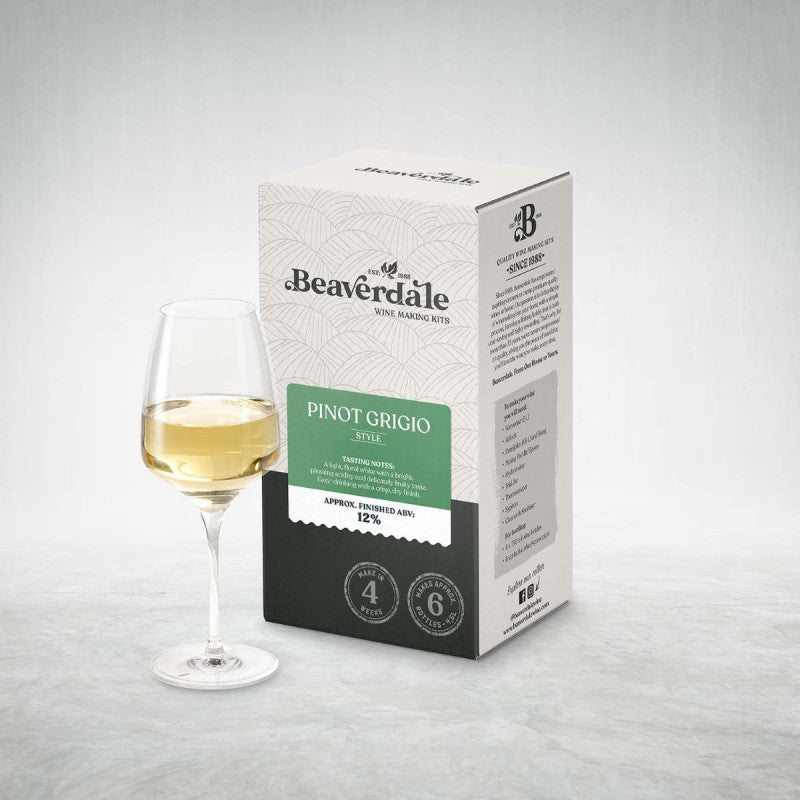 Beaverdale 6 Bottle White Wine Kit - Pinot Grigio
