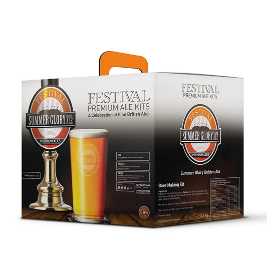 Festival Premium Ales - Summer Glory Golden Ale 3.6Kg Beer Kit