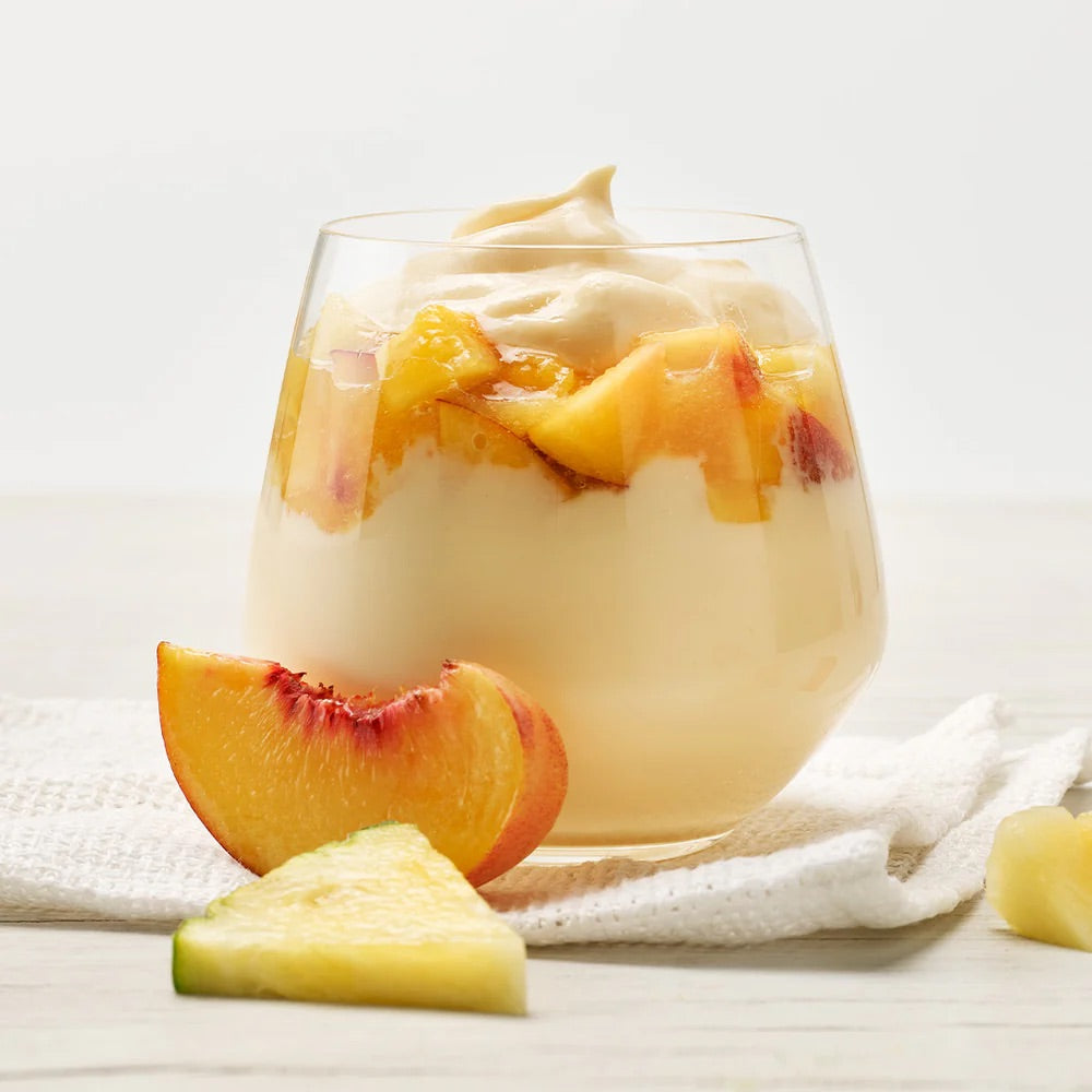 Easiyo Greek Style Peach & Pineapple Flavoured Yogurt Sachet 225g